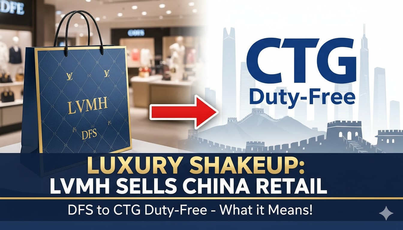 DFS duty-free store exterior in Hong Kong