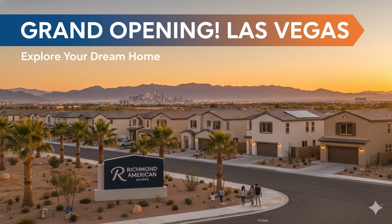 Aerial view of luxurious homes in a gated lakeside community in Las Vegas