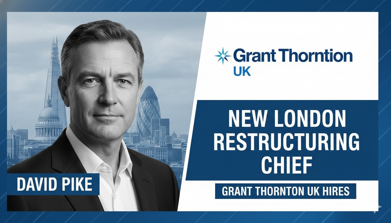 Professional business executive in a modern office setting representing leadership in financial restructuring services